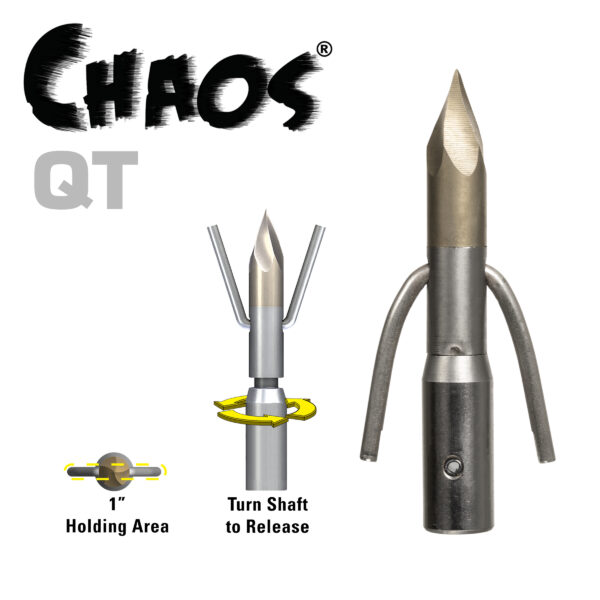 AMS Chaos QT Arrow White w/Everglide Safety Slide - Image 2